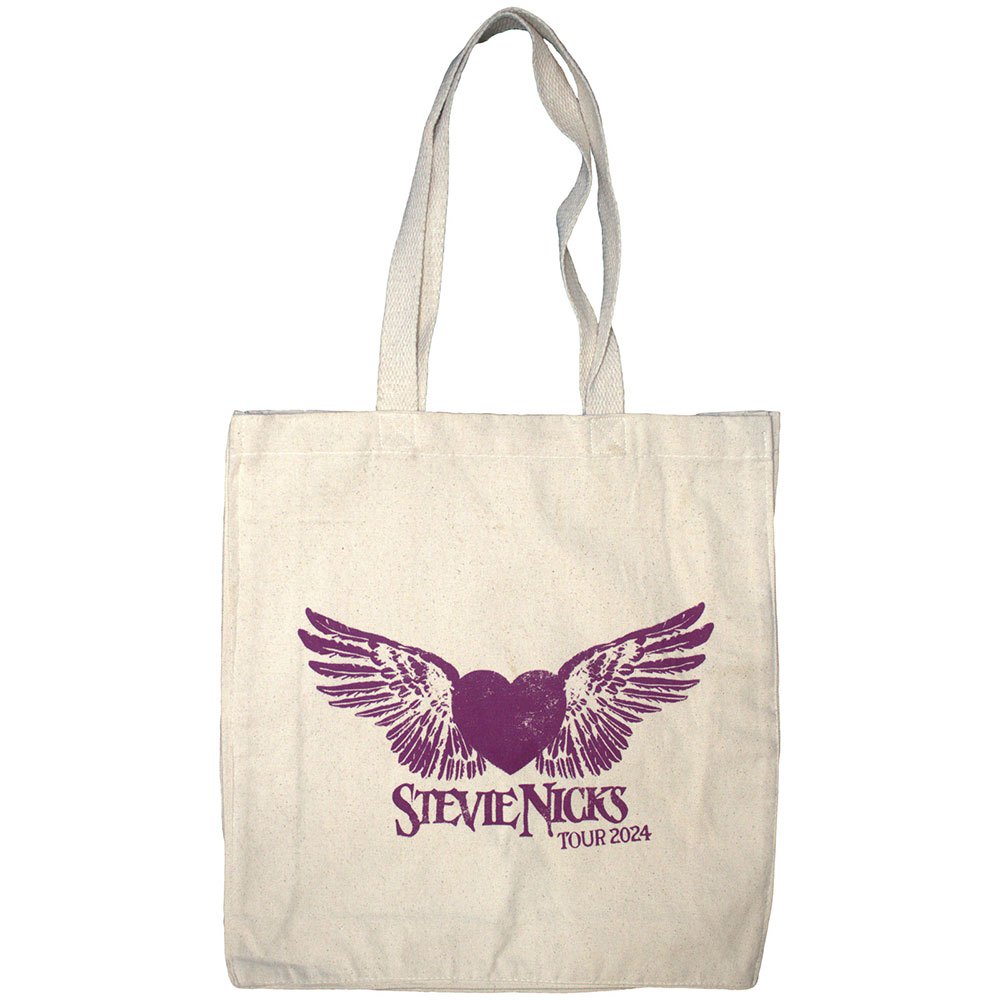Stevie Nicks - Tour '24 Logo Schoudertas/Shopper - Creme